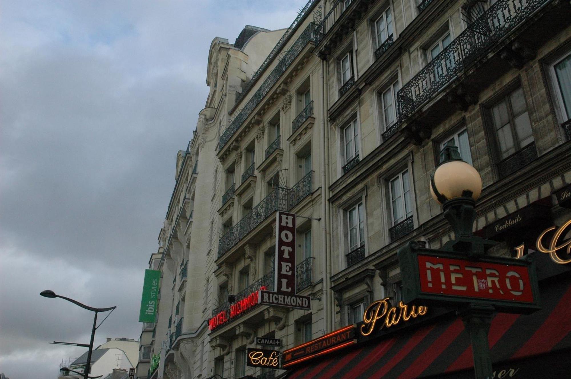 Hotel Richmond Gare Du Nord Paříž Exteriér fotografie