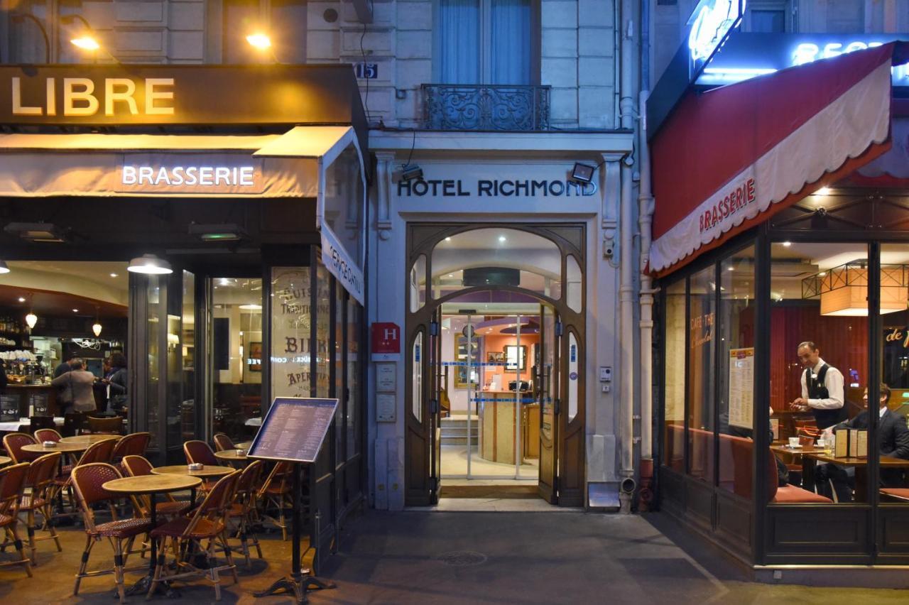 Hotel Richmond Gare Du Nord Paříž Exteriér fotografie